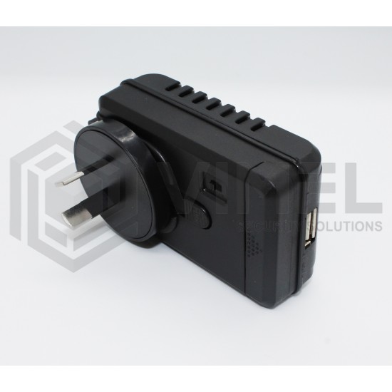 24/7 WIFI Spy Power Adapter Camera Wall Plug
