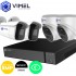 Professional NVR Home Quad Security Camera System