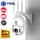 Security Camera 4G Wireless 4K UHD Recording 24/7