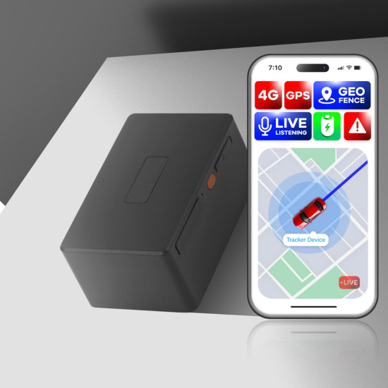 Portable GPS Tracker Hidden Live Listening 4G