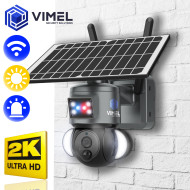 24/7 WIFI Alarm Solar Security Camera ULTRA HD 2K