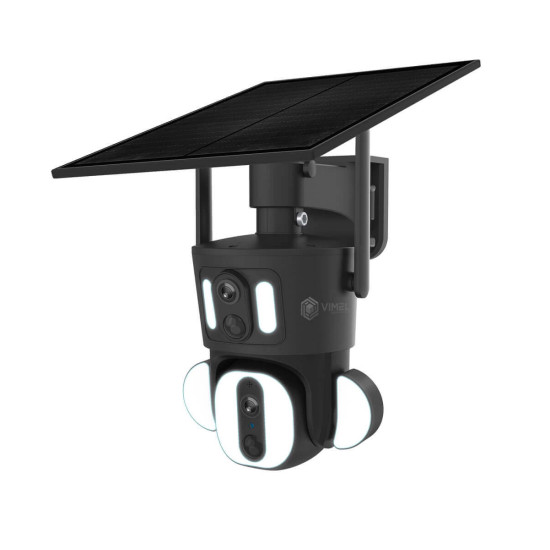 WIFI Security Camera Dual Floodlight Solar