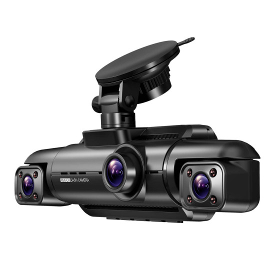 Dash Camera WIFI 360 Triple Lens 4K