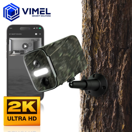 Home Security Camera 4G ULTRA HD 2K Outdoor