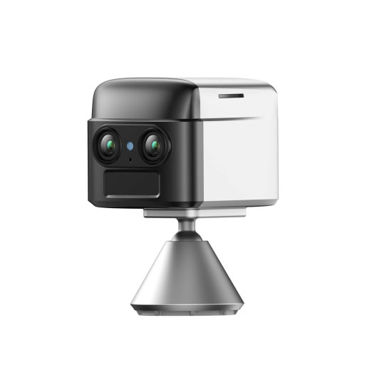 Security Camera 2K Dual Lens 6X Zoom 4G