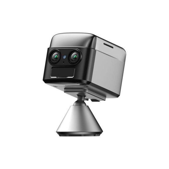 Security Camera 2K Dual Lens 6X Zoom 4G