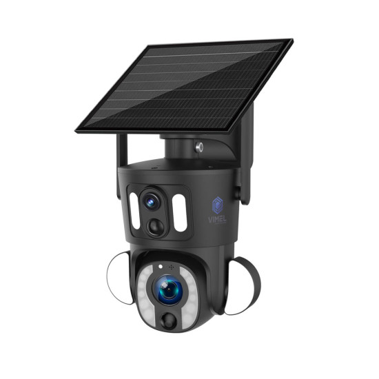 4G Solar Security Camera 2K Dual System