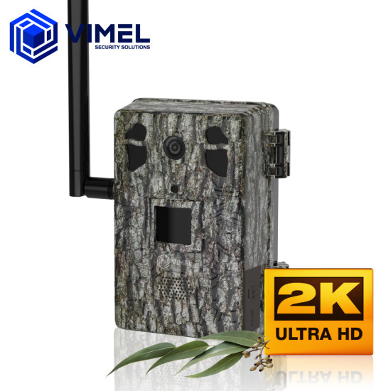 Trail Hunting Camera 4G ULTRA HD 2K LIVE