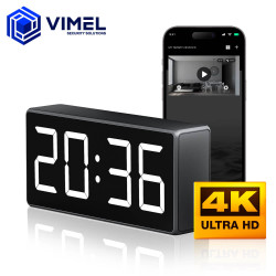 Hidden Clock Camera WIFI 4K ULTRA HD