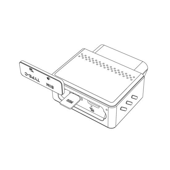 GPS Tracker OBD2 Listening Device 4G